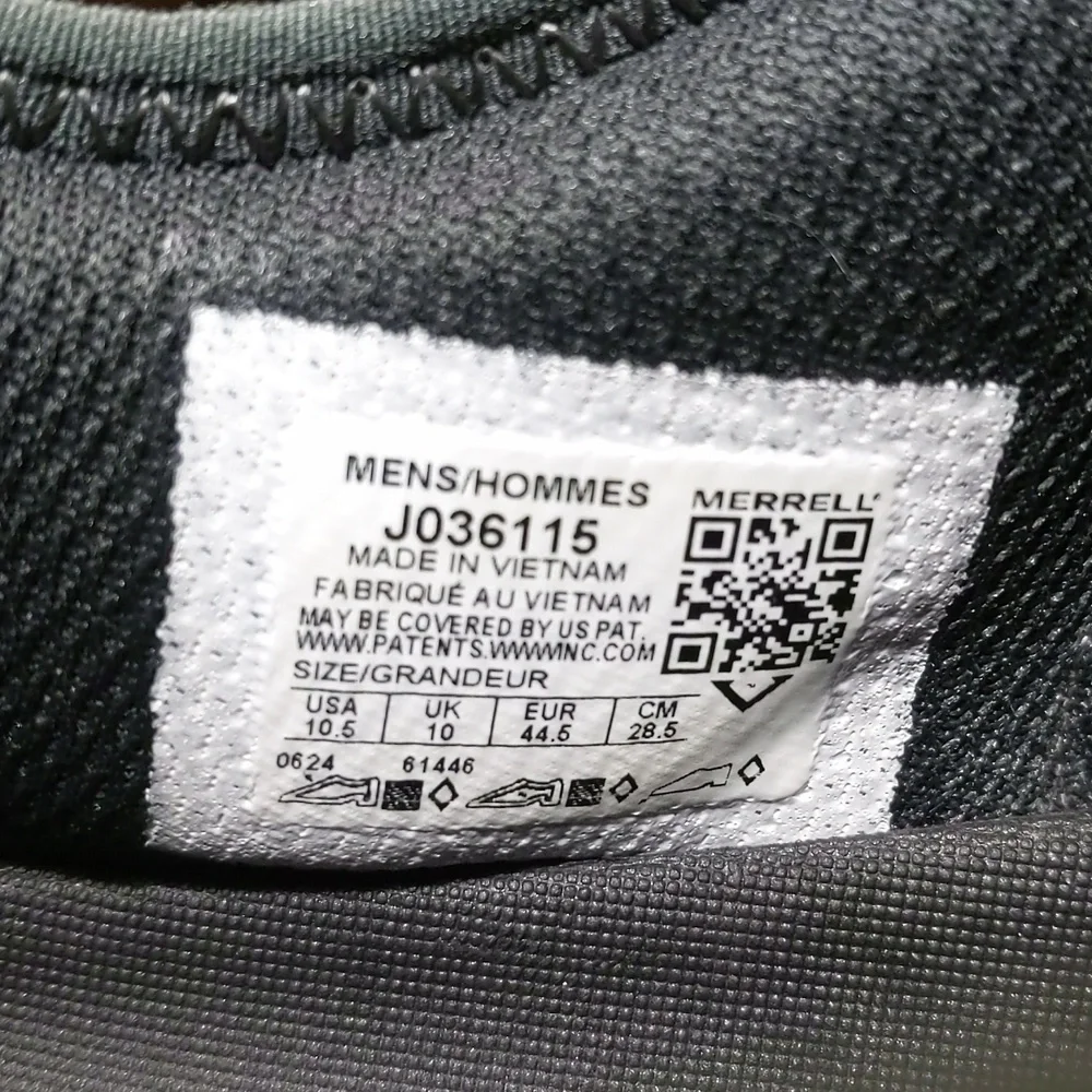 Merrell Wildwood Aerosport Men's Water Shoes Sz 10.5, Grey/Blue/Black - Picture 7 of 7